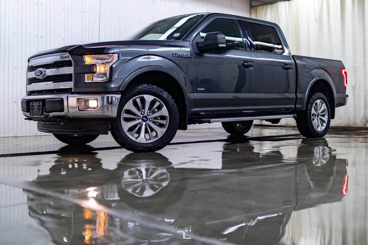 2017 Ford F-150 4x4 Super Crew Lariat Leather Nav BCam Red Deer AB