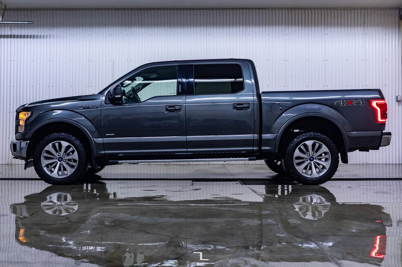 2017 Ford F-150 4x4 Super Crew Lariat Leather Nav BCam Red Deer AB