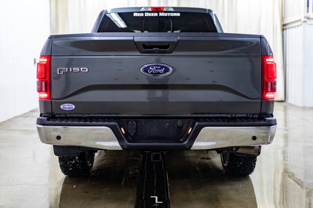 2017 Ford F-150 4x4 Super Crew Lariat Leather Nav BCam Red Deer AB