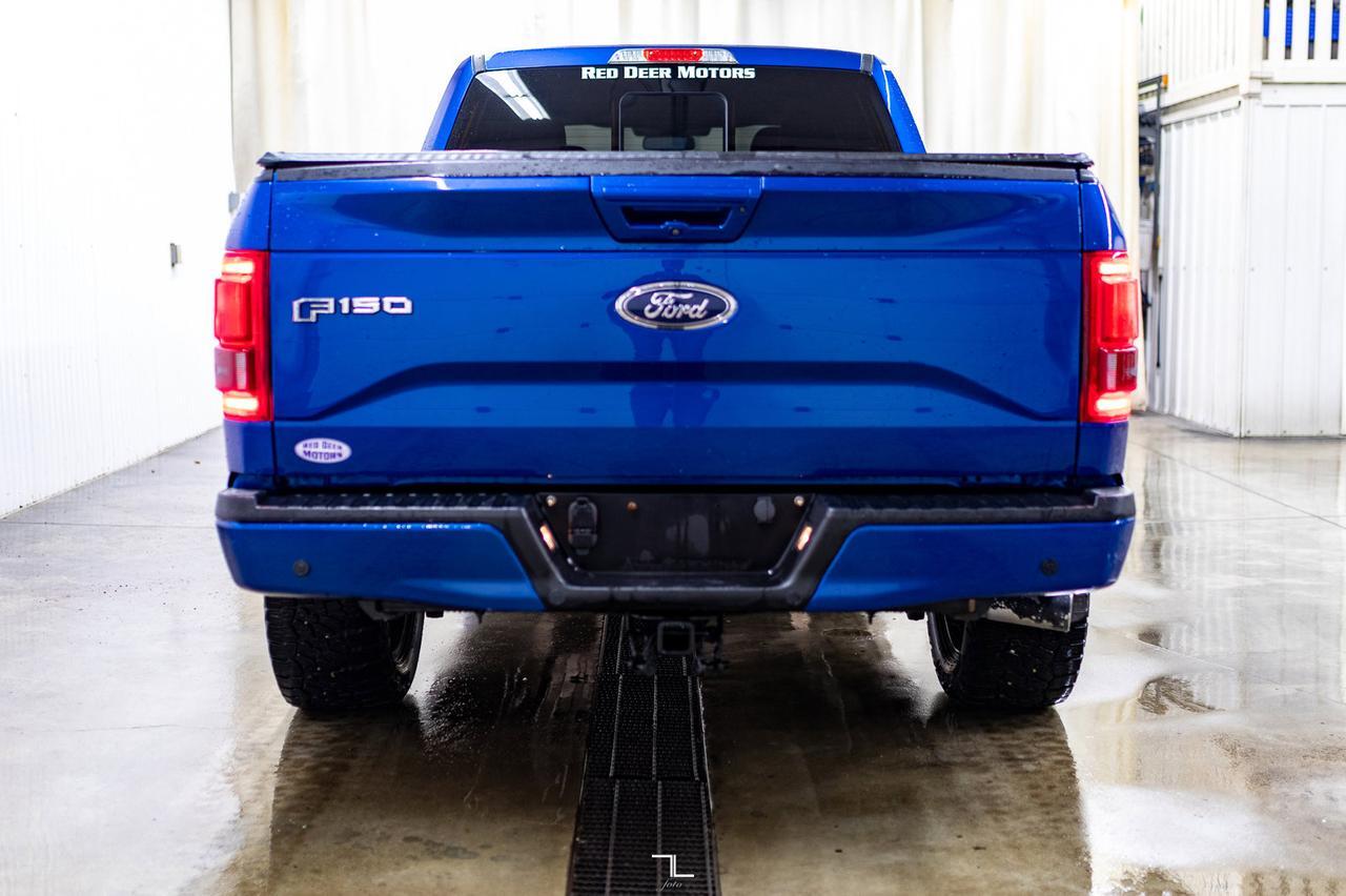 2017 Ford F-150 4x4 Super Crew Lariat Leather Nav BCam Red Deer AB