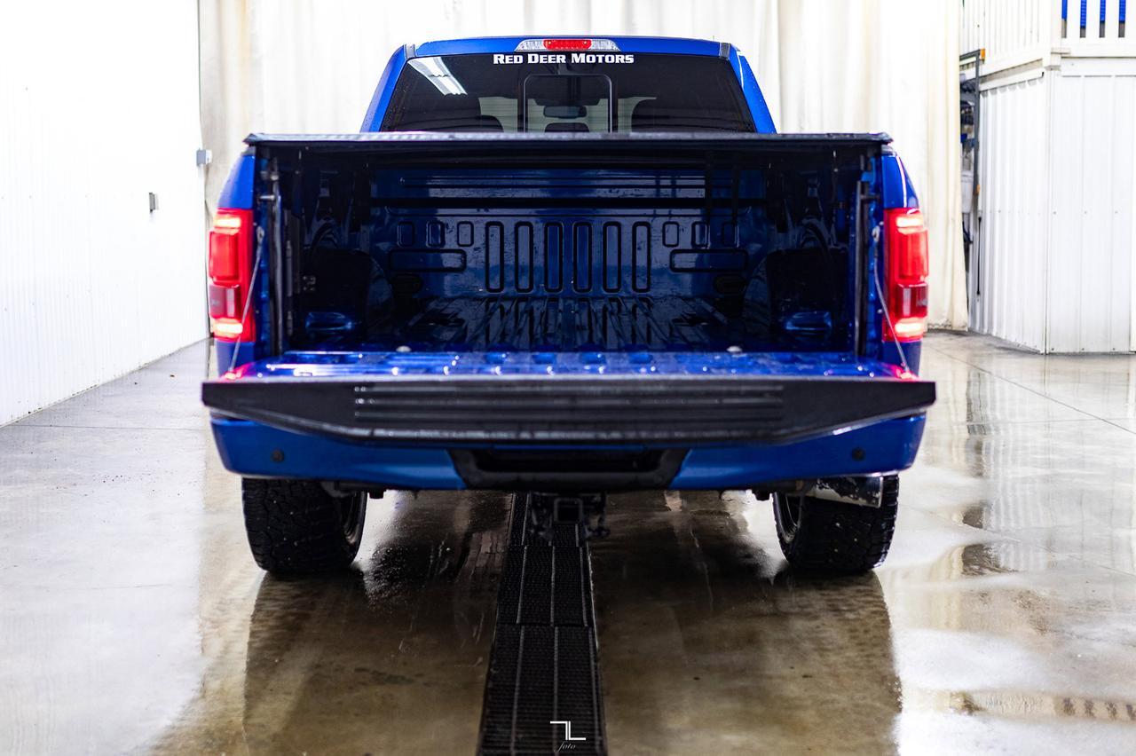 2017 Ford F-150 4x4 Super Crew Lariat Leather Nav BCam Red Deer AB