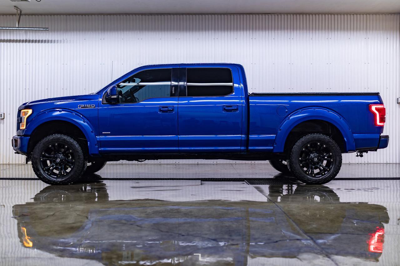 2017 Ford F-150 4x4 Super Crew Lariat Leather Nav BCam Red Deer AB