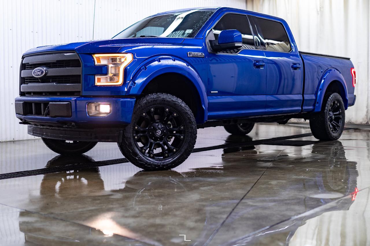 2017 Ford F-150 4x4 Super Crew Lariat Leather Nav BCam Red Deer AB
