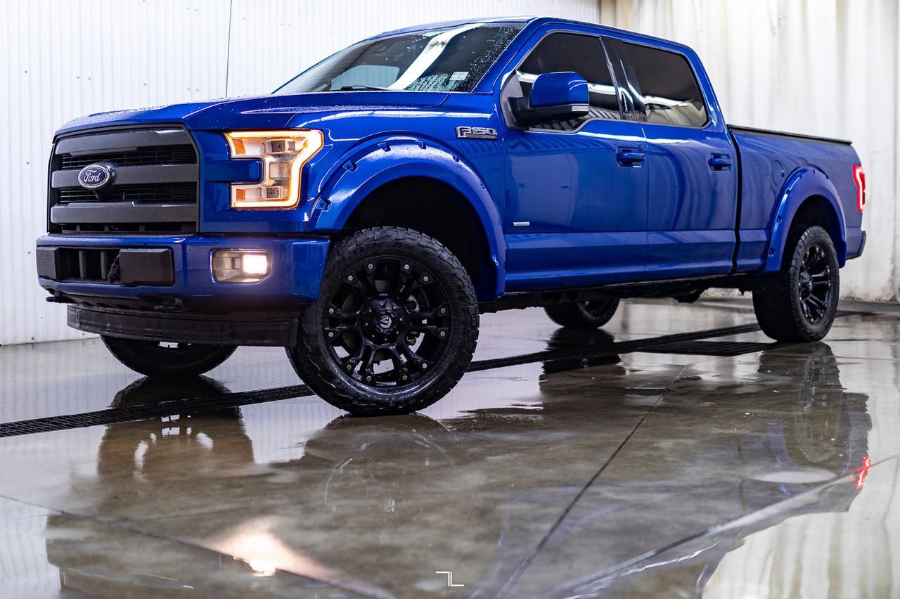 2017 Ford F-150 4x4 Super Crew Lariat Leather Nav BCam Red Deer AB
