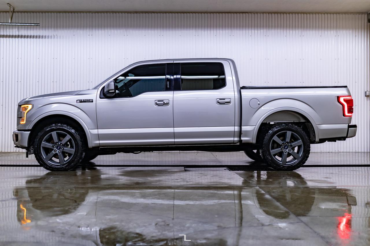 2017 Ford F-150 4x4 Super Crew Lariat Leather Roof Nav BCam Red Deer AB