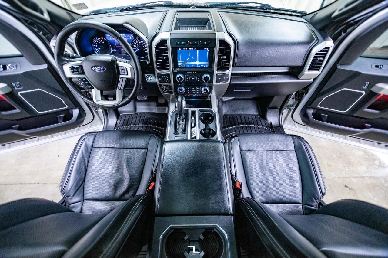 2017 Ford F-150 4x4 Super Crew Lariat Leather Roof Nav BCam Red Deer AB