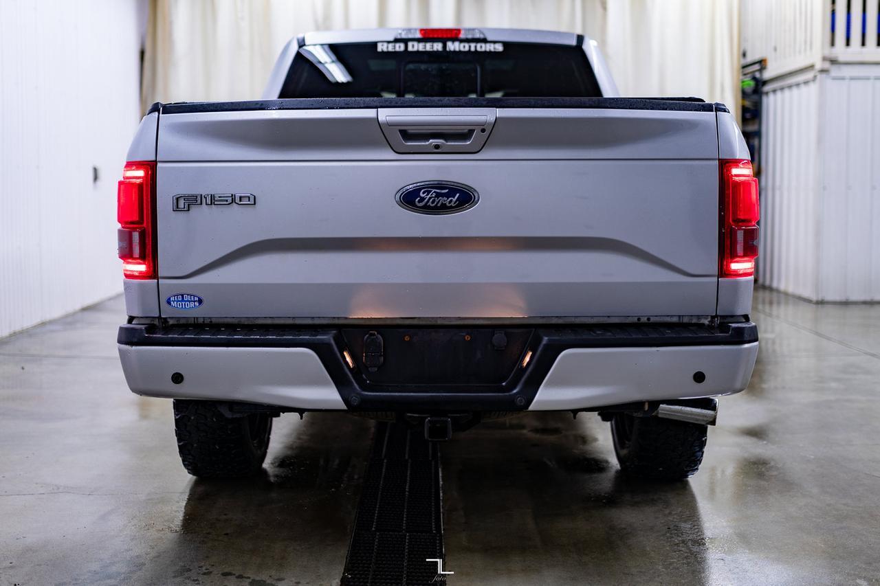 2017 Ford F-150 4x4 Super Crew Lariat Leather Roof Nav BCam Red Deer AB