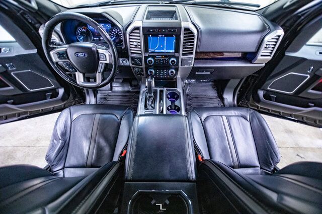 2017 Ford F-150 4x4 Super Crew Platinum Longbox Leather Roof Nav Red Deer AB