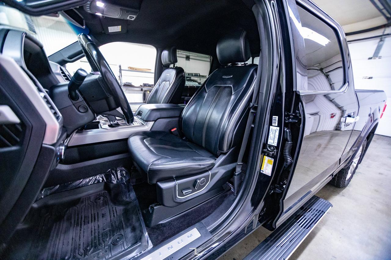 2017 Ford F-150 4x4 Super Crew Platinum Longbox Leather Roof Nav Red Deer AB