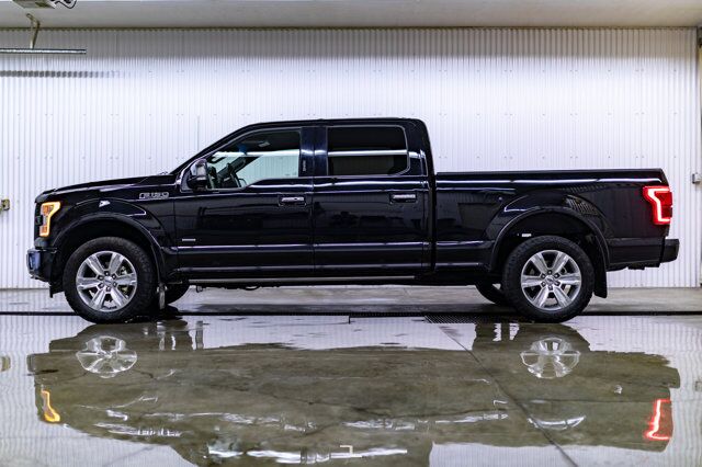 2017 Ford F-150 4x4 Super Crew Platinum Longbox Leather Roof Nav Red Deer AB