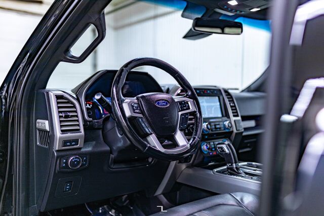 2017 Ford F-150 4x4 Super Crew Platinum Longbox Leather Roof Nav Red Deer AB