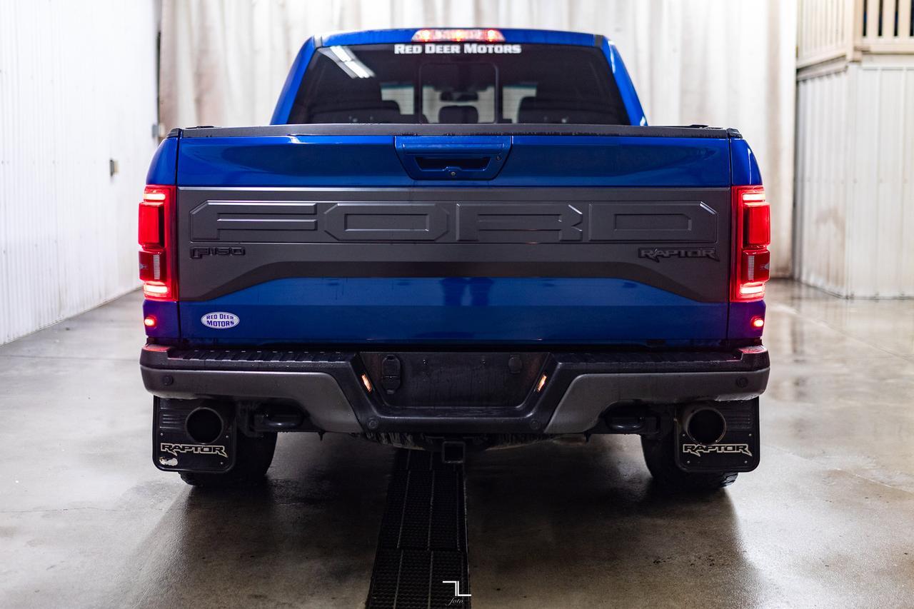 2017 Ford F-150 4x4 Super Crew Raptor Leather Roof Nav BCam Red Deer AB