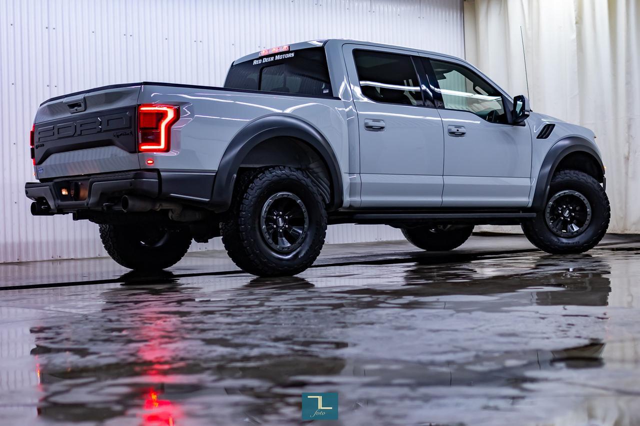 2017 Ford F-150 4x4 Super Crew Raptor Leather Roof Nav Red Deer AB