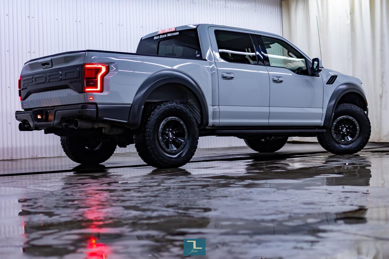 2017 Ford F-150 4x4 Super Crew Raptor Leather Roof Nav Red Deer AB