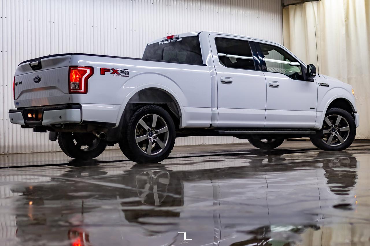 2017 Ford F-150 4x4 Super Crew XLT FX4 Longbox Nav Roof BCam Red Deer AB