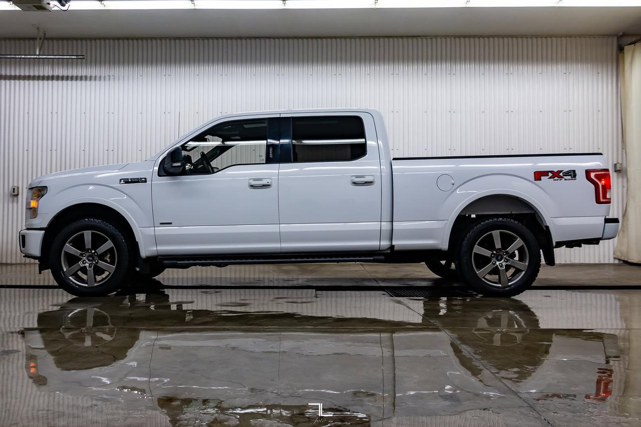 2017 Ford F-150 4x4 Super Crew XLT FX4 Longbox Nav Roof BCam Red Deer AB