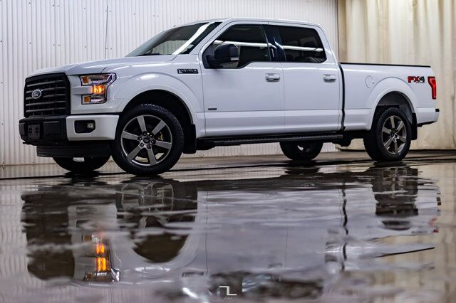 2017 Ford F-150 4x4 Super Crew XLT FX4 Longbox Nav Roof BCam Red Deer AB