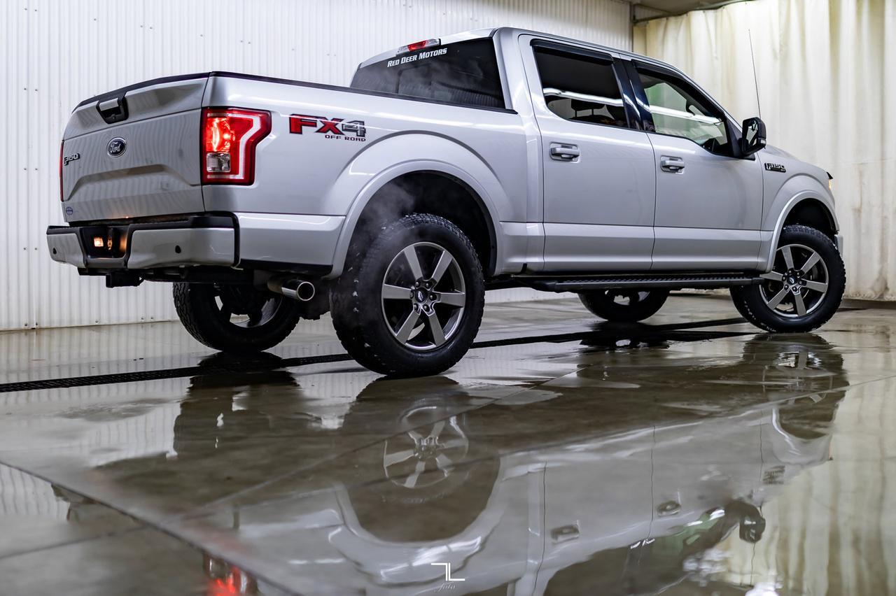 2017 Ford F-150 4x4 Super Crew XLT FX4 Nav BCam Red Deer AB