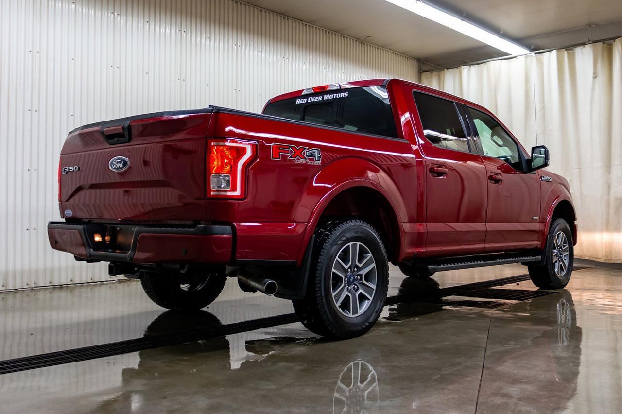2017 Ford F-150 4x4 Super Crew XLT FX4 Nav BCam Red Deer AB