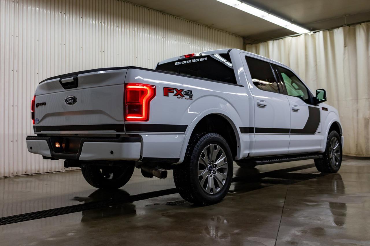 2017 Ford F-150 4x4 Super Crew XLT FX4 Nav Roof Red Deer AB