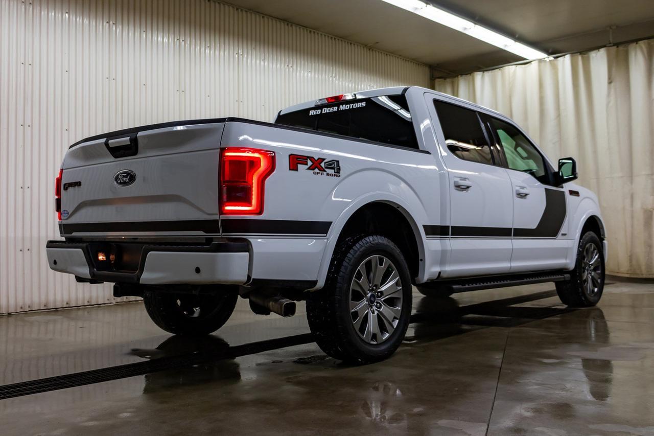 2017 Ford F-150 4x4 Super Crew XLT FX4 Nav Roof Red Deer AB