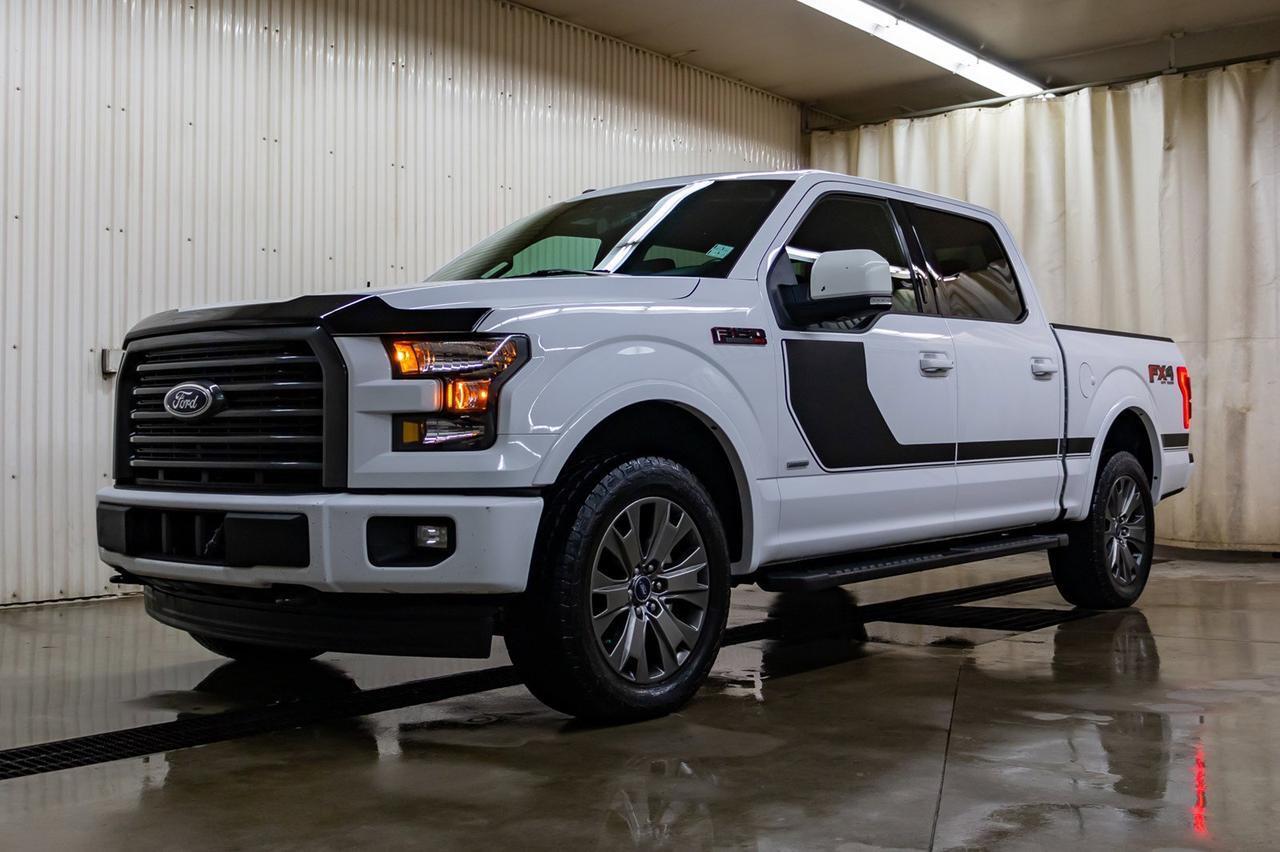 2017 Ford F-150 4x4 Super Crew XLT FX4 Nav Roof Red Deer AB