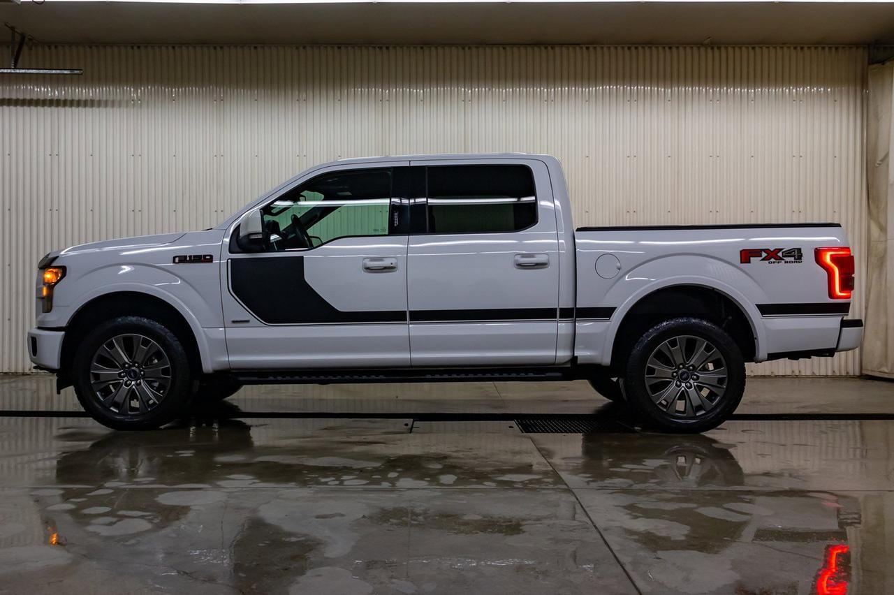2017 Ford F-150 4x4 Super Crew XLT FX4 Nav Roof Red Deer AB