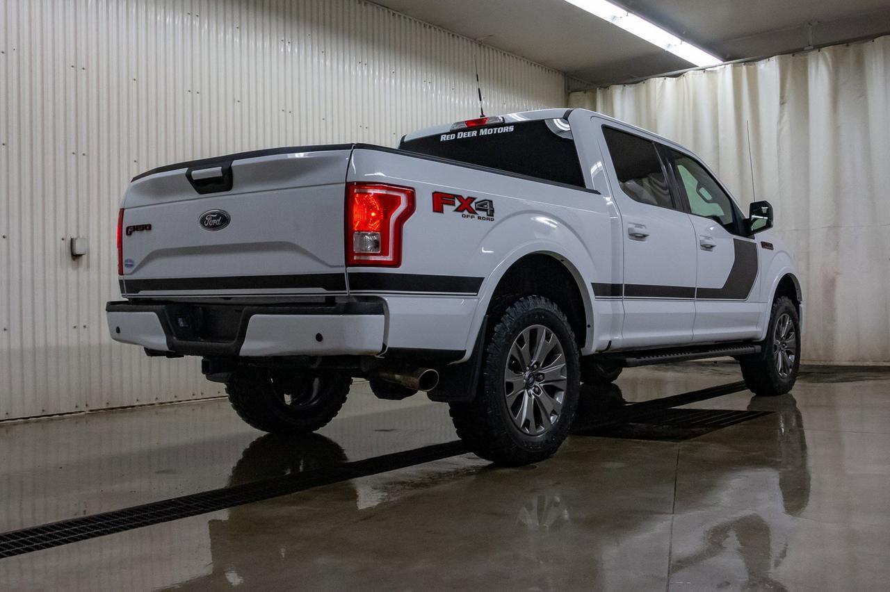 2017 Ford F-150 4x4 Super Crew XLT FX4 Sport Red Deer AB