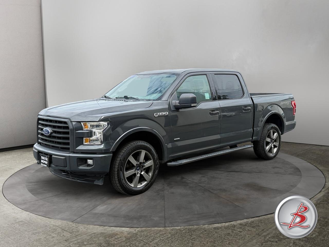 2017 Ford F-150 Crew Cab 4x4 XLT Sport 3.5 Ecoboost 5.5' Box