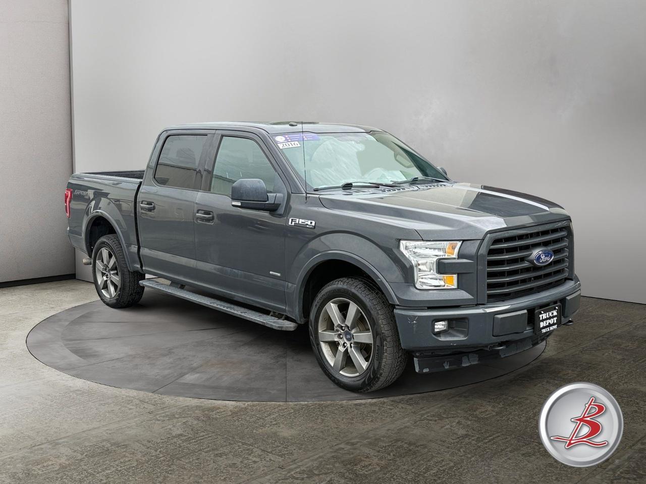 2017 Ford F-150 Crew Cab 4x4 XLT Sport 3.5 Ecoboost 5.5' Box