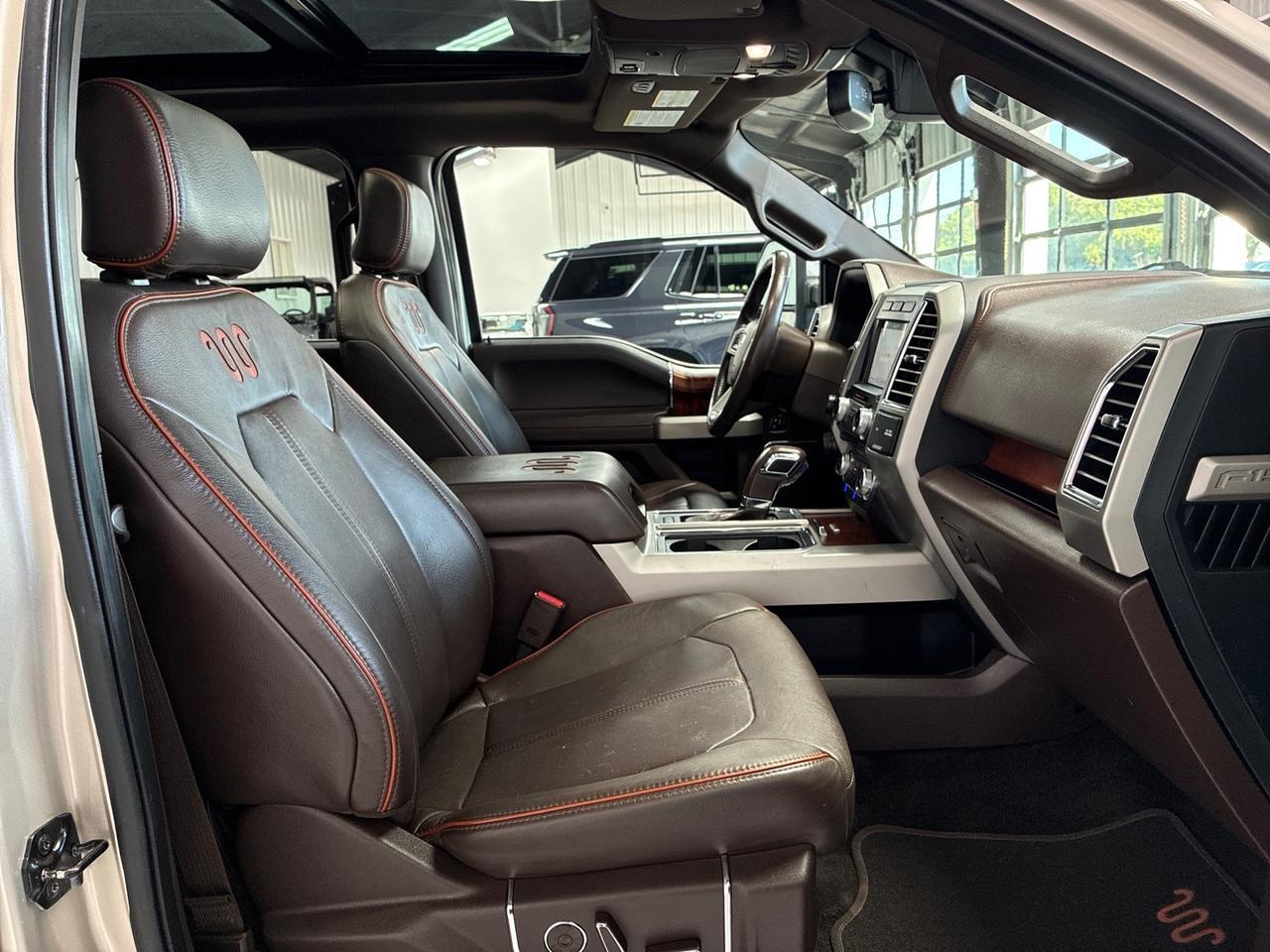 2017 Ford F-150 King Ranch, 601A, Pano Roof, Adaptive Cruise, Max Tow, Tech Pkg, Active Park Assist Houston TX
