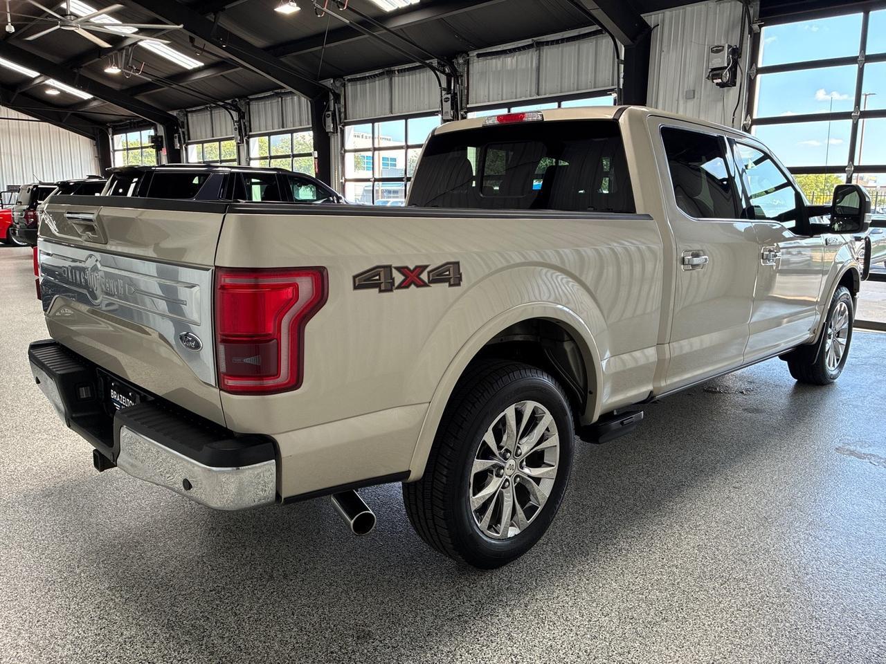 2017 Ford F-150 King Ranch, 601A, Pano Roof, Adaptive Cruise, Max Tow, Tech Pkg, Active Park Assist Houston TX