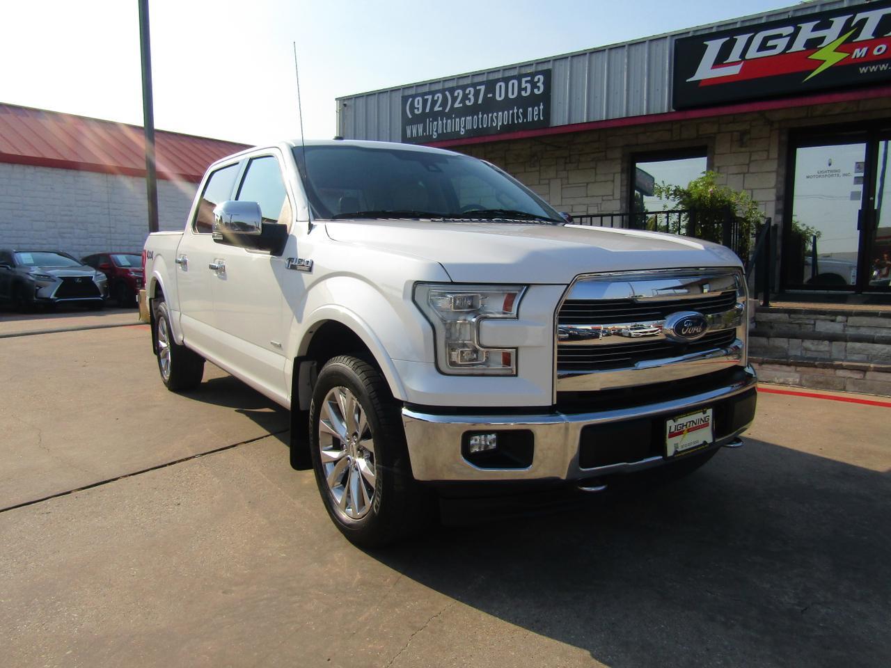 2017 Ford F-150 Lariat 4WD SuperCrew 5.5 Box Grand Prairie TX