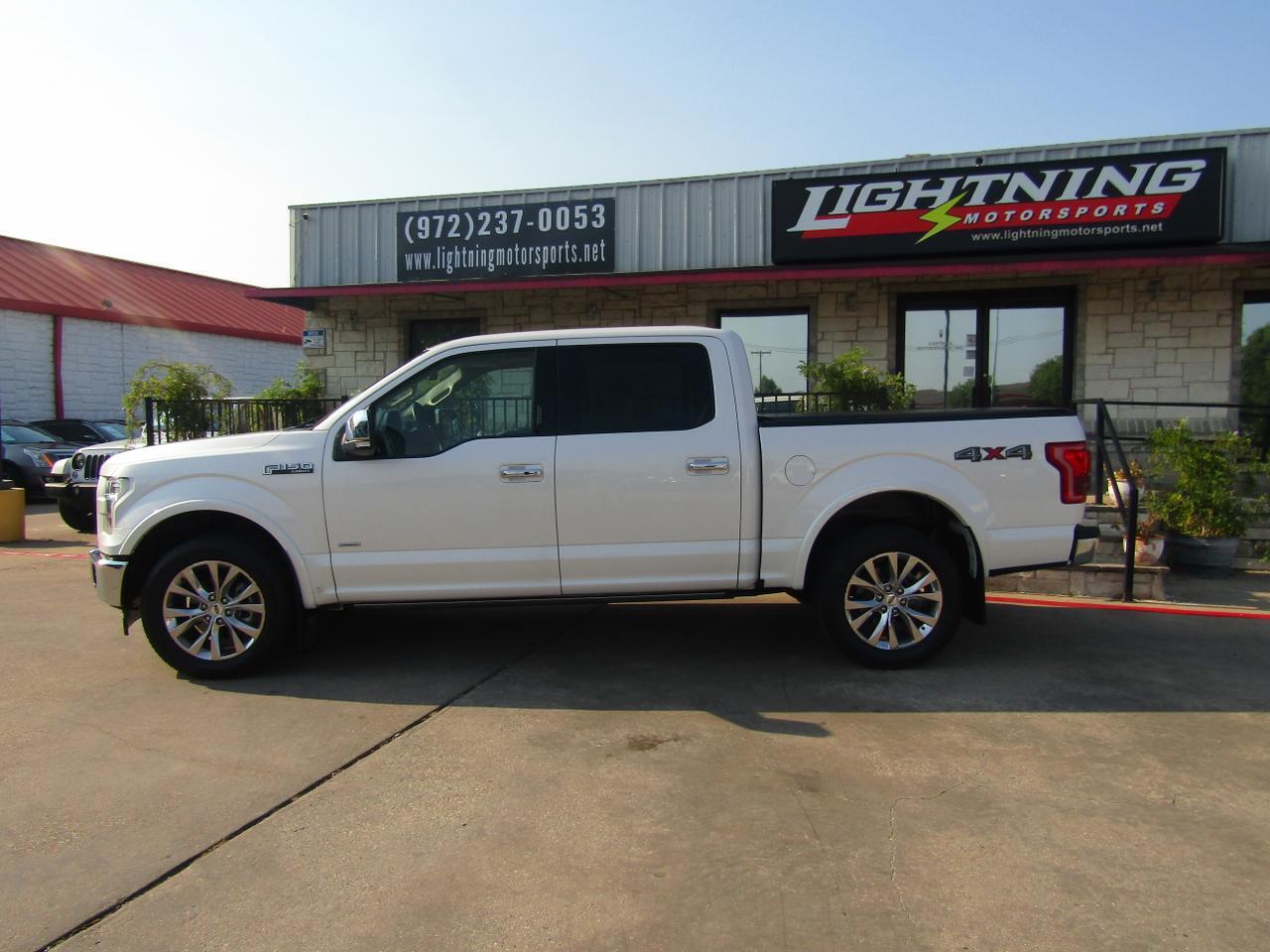 2017 Ford F-150 Lariat 4WD SuperCrew 5.5 Box Grand Prairie TX
