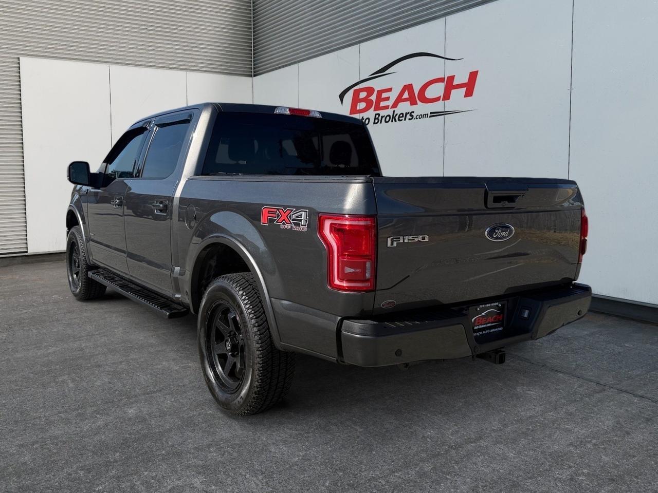 2017 Ford F-150 Lariat, HEATED/VENTILATED SEATS, HEATED REAR SEATS, MOONROOF, POWER SLIDING REAR WINDOW, TOW HOOKS, TOW PACKAGE, POWER/HEATED MIRRORS, TONNEAU COVER, UNIVERSAL GARAGE DOOR OPENER, REMOTE START, ONLY 1 OWNER, CLEAN CARFAX! Norfolk VA