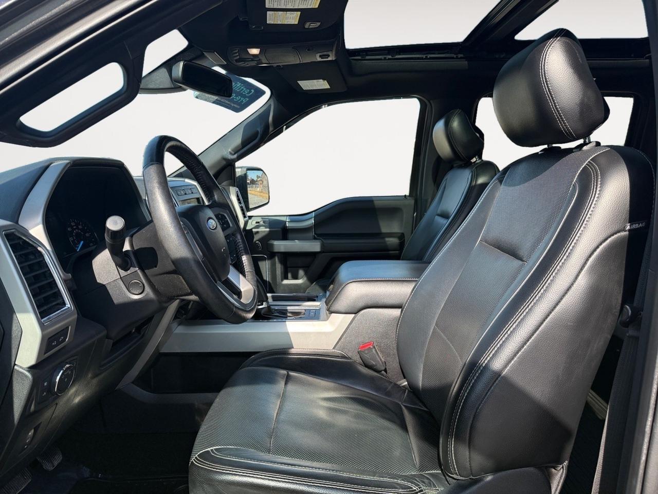 2017 Ford F-150 Lariat, HEATED/VENTILATED SEATS, HEATED REAR SEATS, MOONROOF, POWER SLIDING REAR WINDOW, TOW HOOKS, TOW PACKAGE, POWER/HEATED MIRRORS, TONNEAU COVER, UNIVERSAL GARAGE DOOR OPENER, REMOTE START, ONLY 1 OWNER, CLEAN CARFAX!