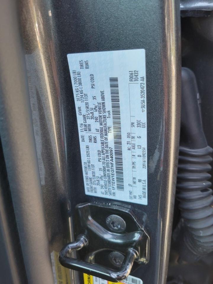 2017 Ford F-150 Platinum Chantilly VA