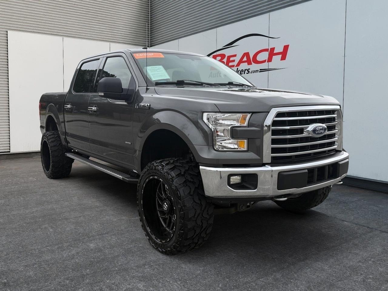2017 Ford F-150 XLT, BACKUP CAMERA, BED COVER, RUNNING BOARDS, TOW PACKAGE, POWER AND HEATED MIRRORS, OFF ROAD TIRES, COME AND TEST DRIVE THIS FORD F-150 TODAY! Norfolk VA