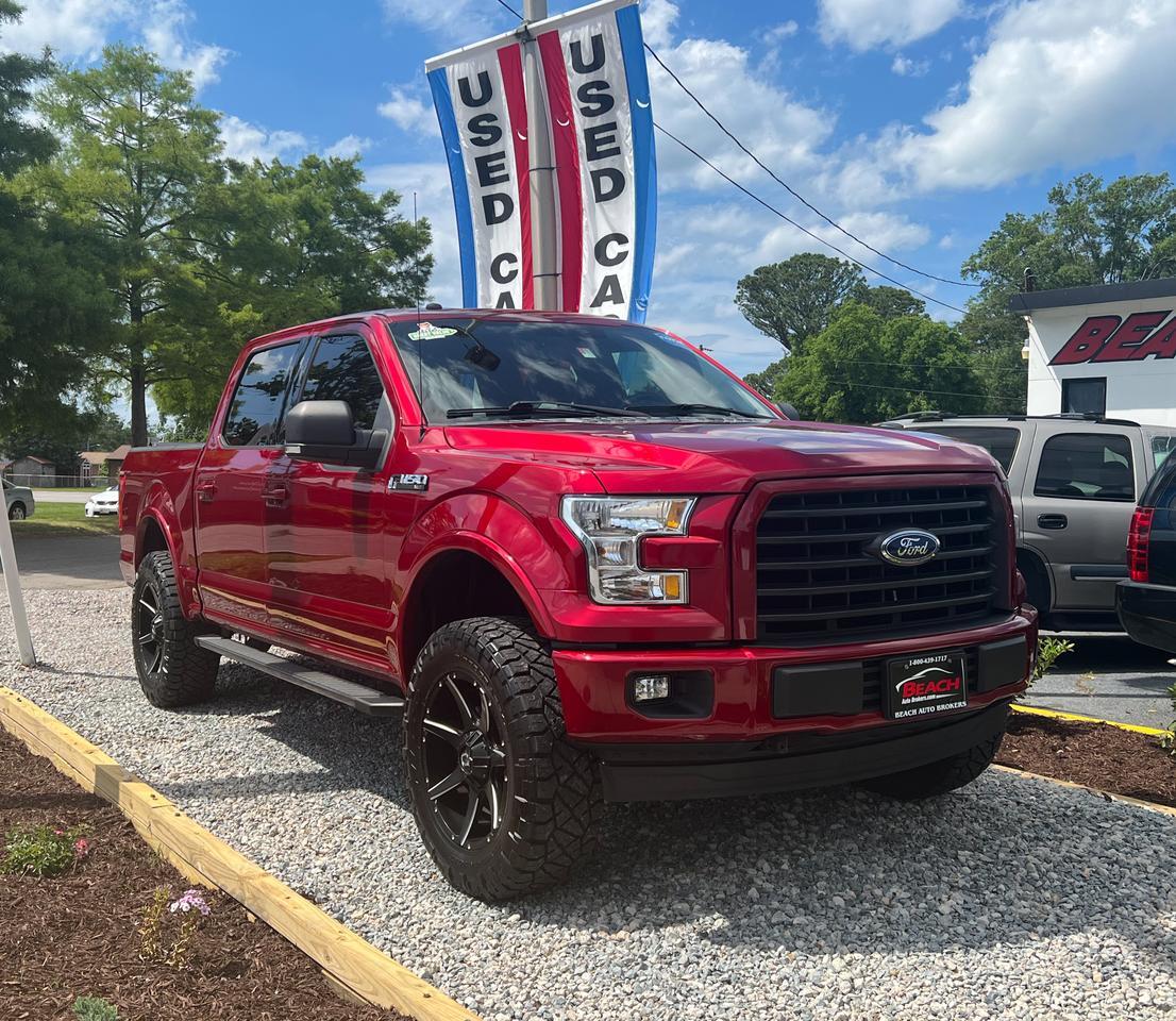 2017 Ford F150 XLT, LEATHER INTERIOR, TOW PACKAGE, BACKUP CAMERA