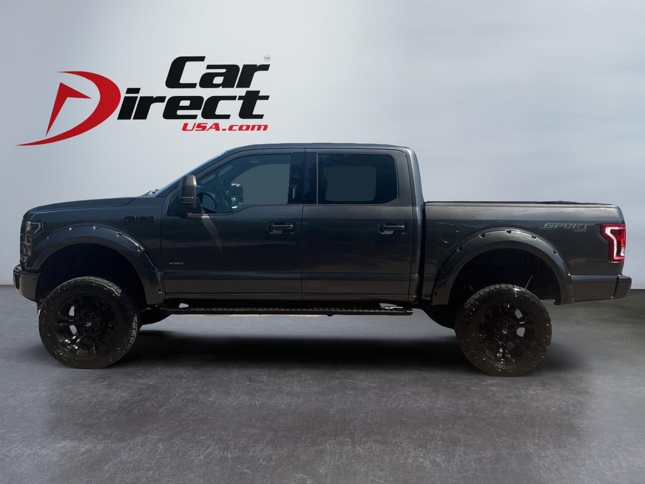 2017 Ford F-150 XLT, LIFTED, RUNNING BOARDS, FENDER FLARES, BACKUP CAMERA, PARKING SENSORS, PANORAMIC MOONROOF, HEATED SEATS, CUSTOM FUEL WHEELS, AUTO START/STOP, TAILGATE STEP, APPLE CARPLAY/ANDROID AUTO, ONLY 42K MILES, THIS F-150 IS IN PERFECT CONDITION!
