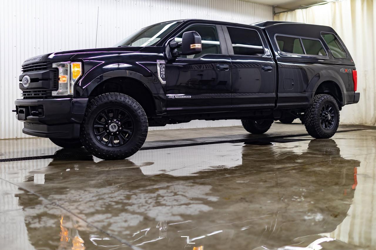 2017 Ford F-250 4x4 Crew Cab XL Longbox Diesel Topper Red Deer AB