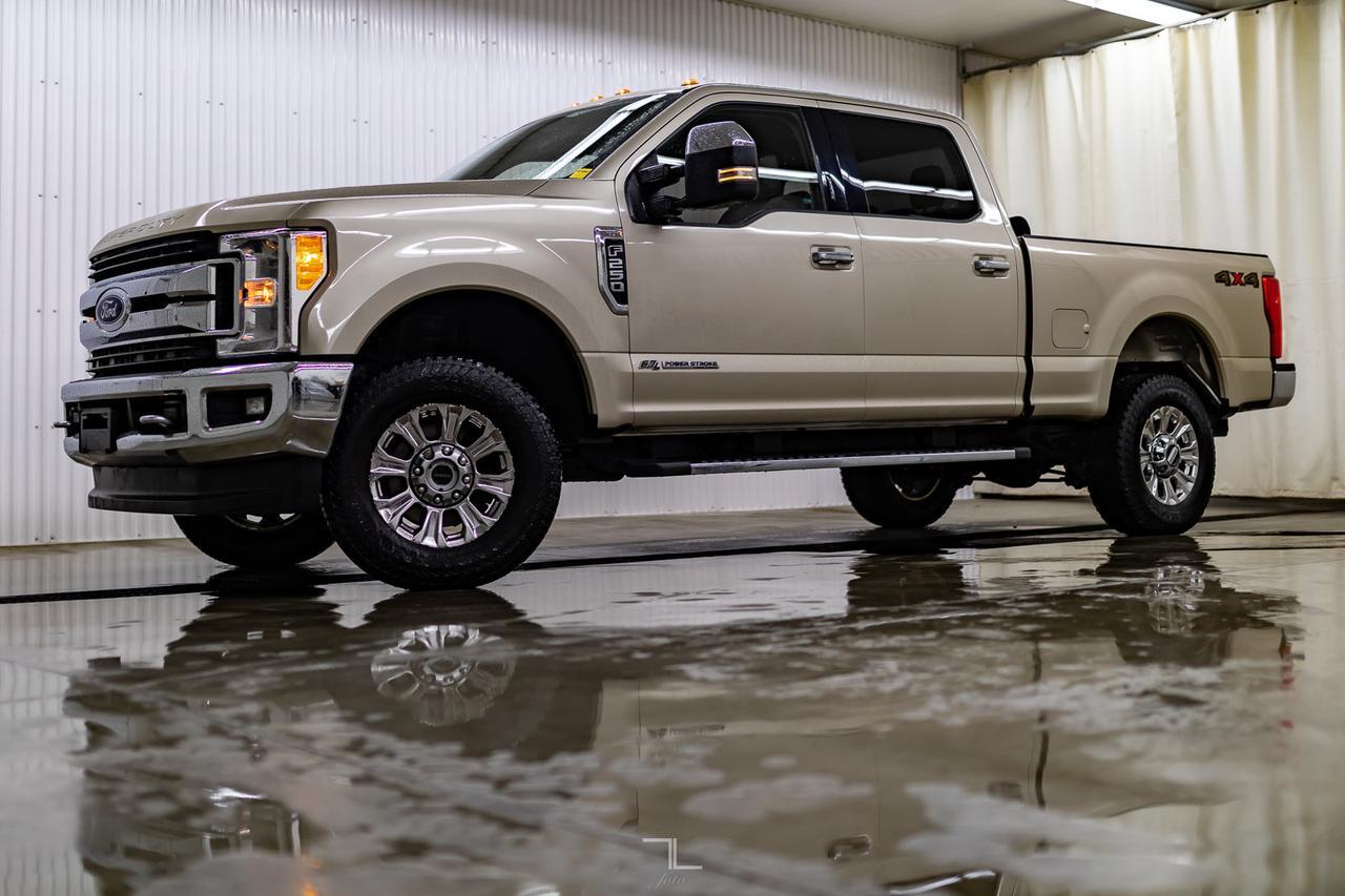 2017 Ford F-250 4x4 Crew Cab XLT Diesel Nav BCam Red Deer AB