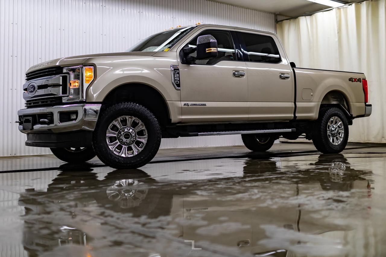 2017 Ford F-250 4x4 Crew Cab XLT Diesel Nav BCam Red Deer AB
