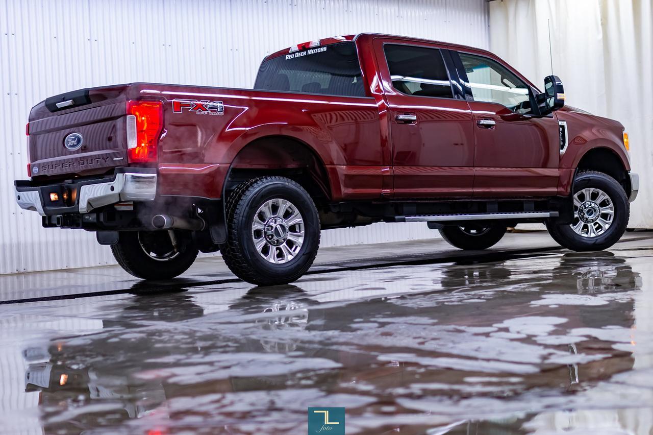 2017 Ford F-250 4x4 Crew Cab XLT FX4 Roof Nav BCam Red Deer AB