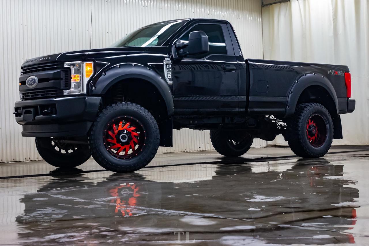 2017 Ford F-250 4x4 Reg Cab XL Longbox 6" Lift Wheels Red Deer AB
