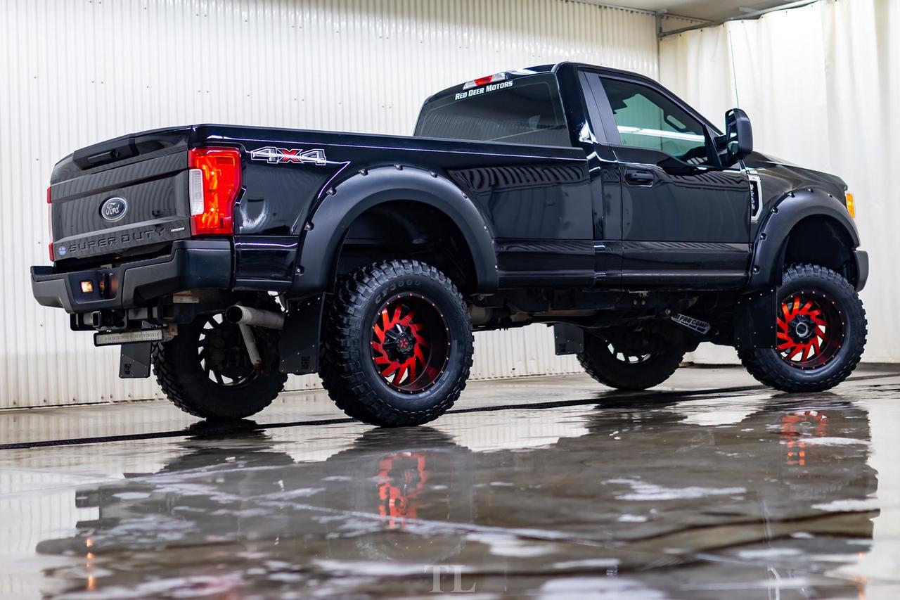 2017 Ford F-250 4x4 Reg Cab XL Longbox 6" Lift Wheels Red Deer AB