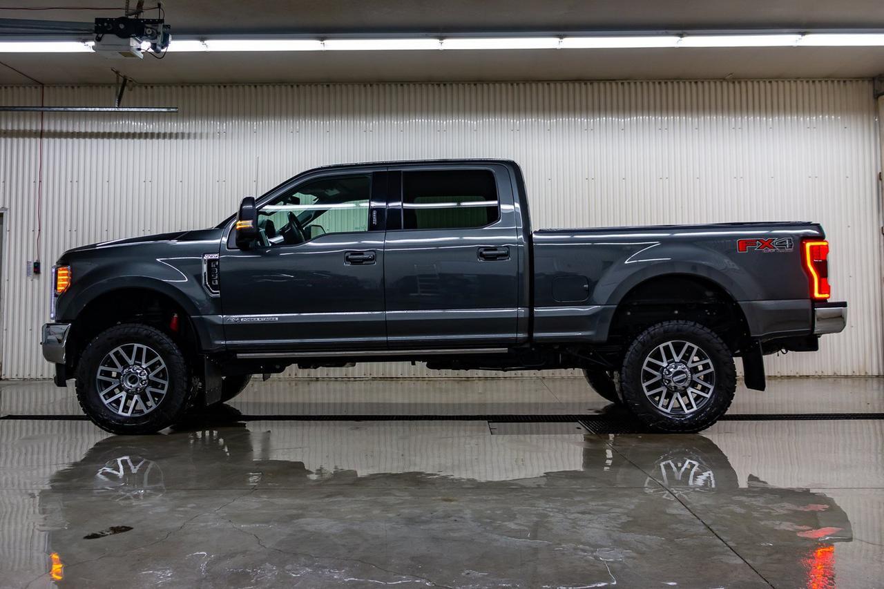 2017 Ford F-350 4x4 Crew Cab Lariat FX4 Diesel Leather Nav Red Deer AB