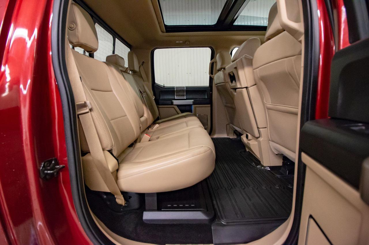 2017 Ford F-350 4x4 Crew Cab Lariat FX4 Diesel Leather Roof Nav Red Deer AB