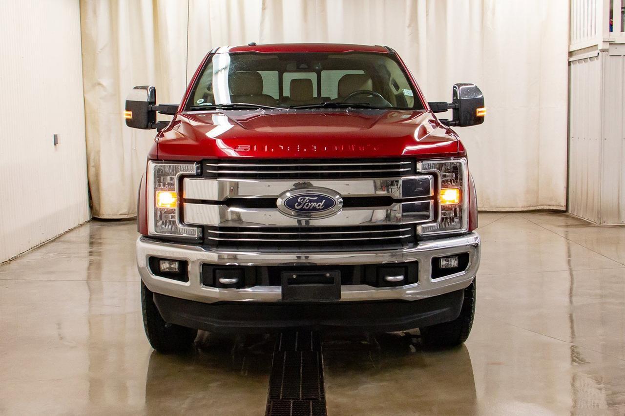 2017 Ford F-350 4x4 Crew Cab Lariat FX4 Diesel Leather Roof Nav Red Deer AB