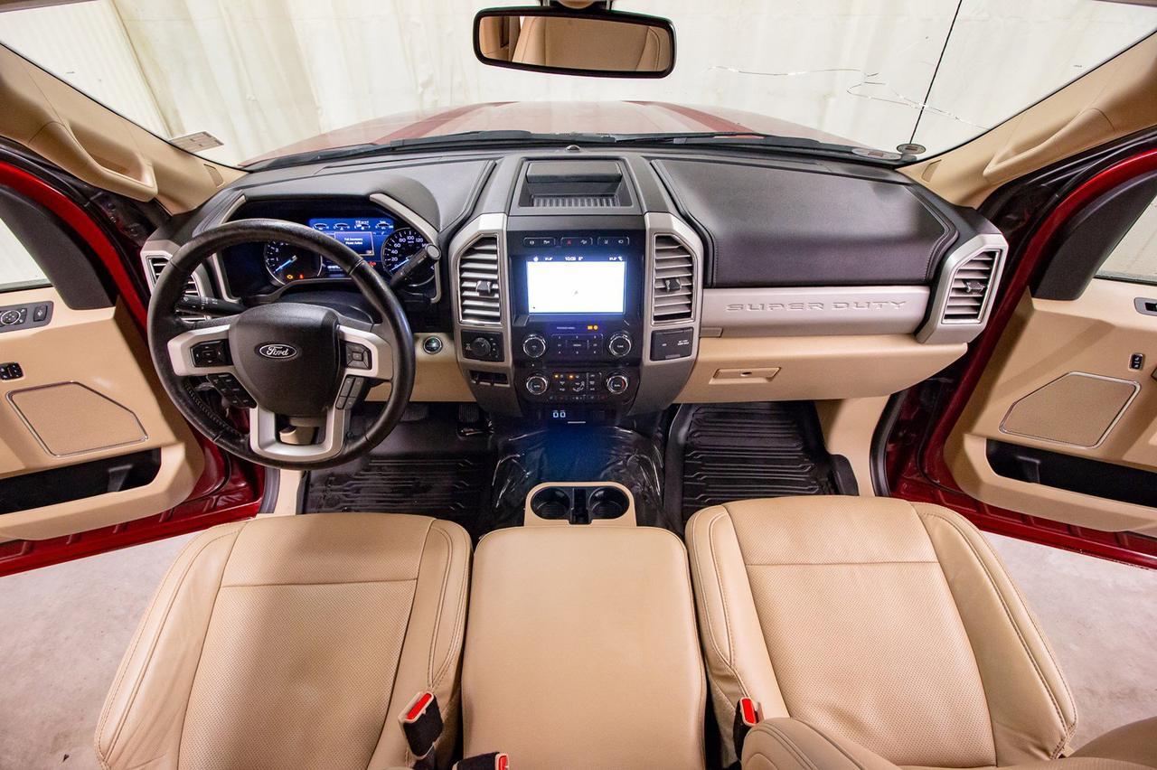 2017 Ford F-350 4x4 Crew Cab Lariat FX4 Diesel Leather Roof Nav Red Deer AB